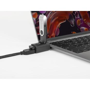 MANHATTAN 3-Port USB 3.0 / 2.0 USB-C Stecker auf 3xA-Buchse