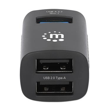 MANHATTAN 3-Port USB 3.0 / 2.0 USB-C Stecker auf 3xA-Buchse