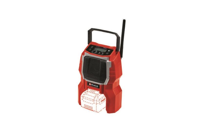 Einhell TC-RA 18 Li BT Bærbar Digital Sort, Rød