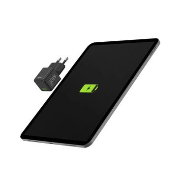 Hama 00201986 oplader til mobil enhed Smartphone, Tablet Sort Vekselstrøm Hurtig opladning Indendørs