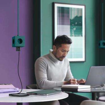 Hama 00201986 oplader til mobil enhed Smartphone, Tablet Sort Vekselstrøm Hurtig opladning Indendørs