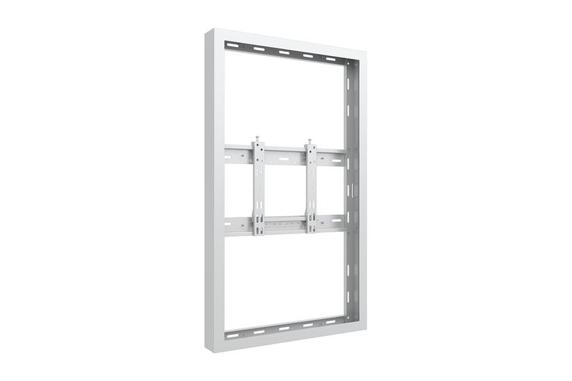 Multibrackets M Pro Series indelukke - for digitalt skiltepanel - lille - hvid