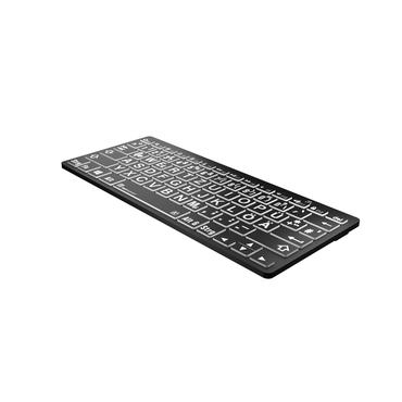 Logickeyboard LKB-LPWB-BTPC-DE Tastatur Bluetooth QWERTZ Deutsch Schwarz (LKB-LPWB-BTPC-DE)