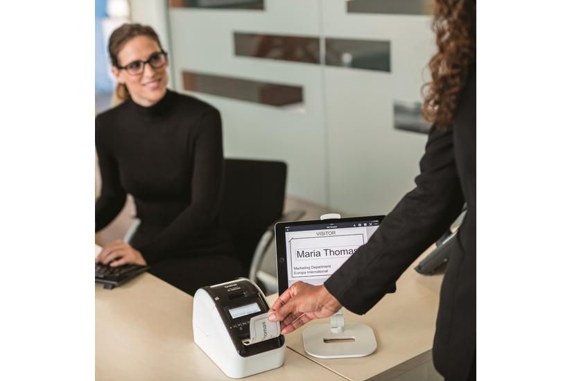 Brother QL-820NWBc - etiketprinter - to-farvet (monokrom) - direkte termisk