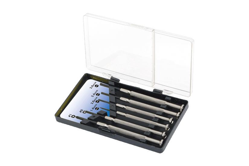 LogiLink Small - precisionsskruvmejselupps&auml;ttning - 6 delar