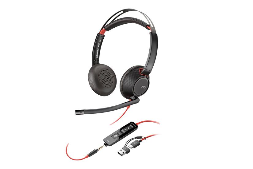 Poly Blackwire C5220 - headset - TAA-kompatibel