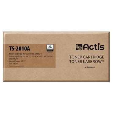 Actis Tonerpatron TS-2010A (erstatning Samsung ML-1610D2/ML-2010D3; Standard; 3000 sider; sort)