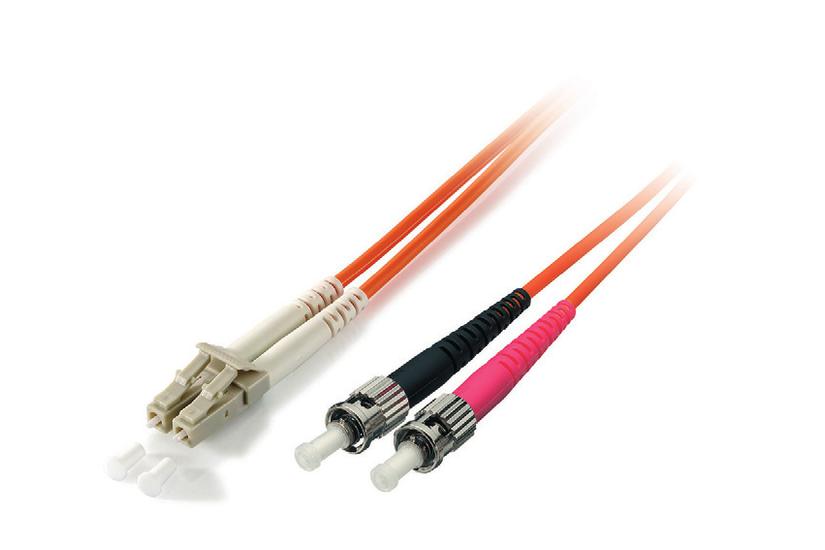 Equip 254237 InfiniBand og fiberoptisk kabel 15 m LC ST Orange