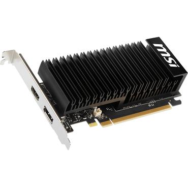 MSI GeForce GT 1030 4GHD4 LP OC Grafikkort - l&aring;g profil - fl&auml;ktl&ouml;s - 4GB DDR4 - NVIDIA GT 1030 - PCI Express 3.0 x16 (x4-l&auml;ge)