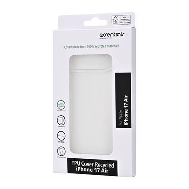 Essentials iPhone Air genbrugs TPU bagside cover, gennemsigtig