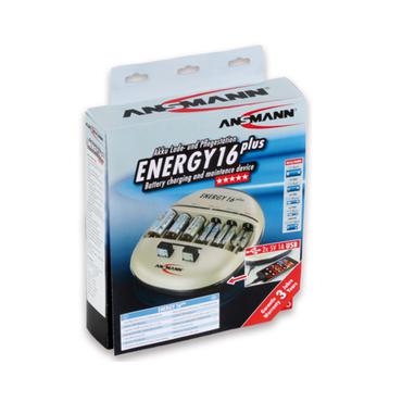 Ansmann Energy 16+ batterioplader