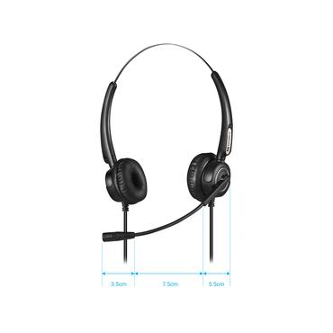 Sandberg USB+RJ9/11 Office Headset Pro Stereo - headset