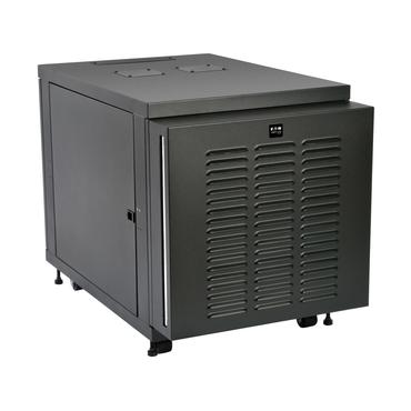 Eaton Tripp Lite Series SmartRack 12U Mid-Depth Rack Enclosure Cabinet for Harsh Environments, 230V - rack - 12U