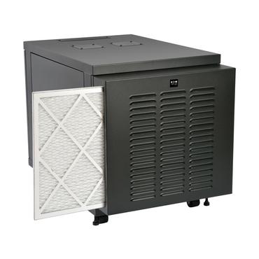 Eaton Tripp Lite Series SmartRack 12U Mid-Depth Rack Enclosure Cabinet for Harsh Environments, 230V - rack - 12U