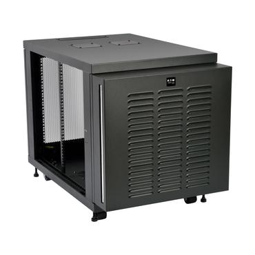 Eaton Tripp Lite Series SmartRack 12U Mid-Depth Rack Enclosure Cabinet for Harsh Environments, 230V - rack - 12U