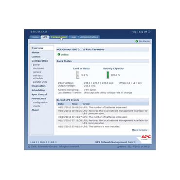APC Network Management Card 2 with Environmental Monitoring