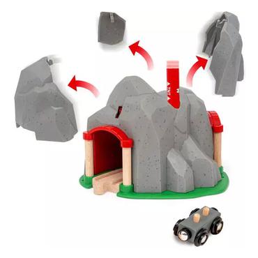 BRIO World Train Set Exploding Tunnel