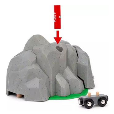 BRIO World Train Set Exploding Tunnel