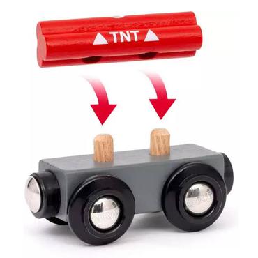 BRIO World Train Set Exploding Tunnel