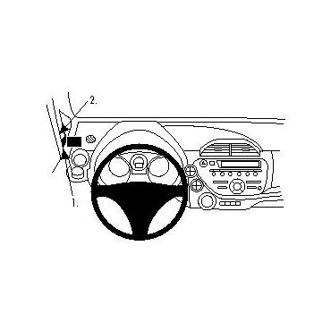 Brodit ProClip Left mount - montering för mobiltelefon