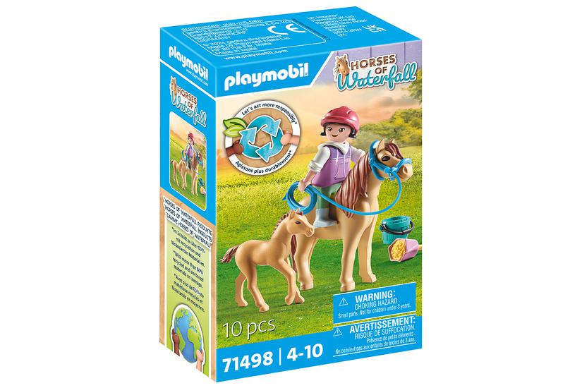 Playmobil Horses of Waterfall 71498 Dziecko z kucykiem i źrebakiem