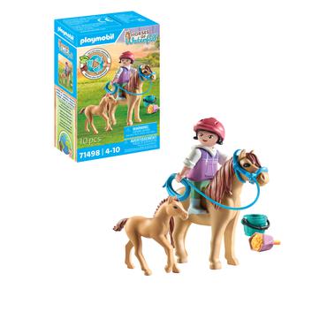 Playmobil Horses of Waterfall 71498 Dziecko z kucykiem i źrebakiem