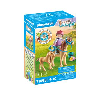 Playmobil Horses of Waterfall 71498 Dziecko z kucykiem i źrebakiem