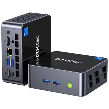 Føniks GMK Mini PC M3 Plus - Intel Core i9 12900HK - 16GB DDR4 - Intel Iris Xe Graphics G7 - 1TB SSD - WiFi - BT - Windows 11 Pro installeret og køreklar