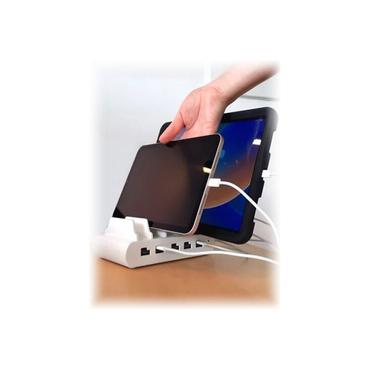 Compulocks 5 Port USB-C and USB-A Charging Dock with EU laddningsstation - 5 x USB-C, 5 x 4-stifts USB typ A - 150 Watt