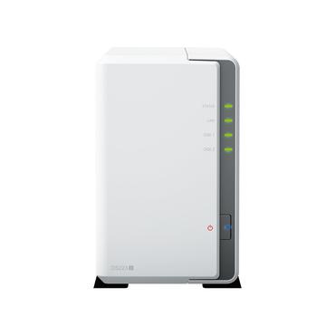 Synology DiskStation DS223J NAS & lagringsserver Desktop Realtek RTD1619B 1 GB DDR4 0 TB DiskStation Manager Hvid