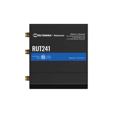 Teltonika RUT241 eSIM - tr&aring;dl&oslash;s router - WWAN - Wi-Fi - 2G, 3G, 4G - DIN monterbar p&aring; skinne