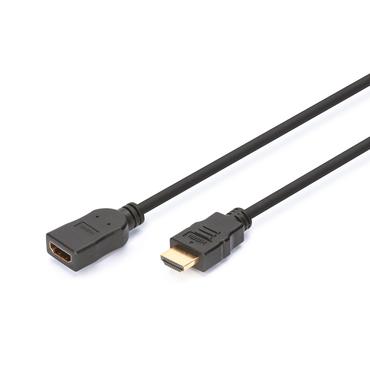 Digitus AK-330201-030-S HDMI-kabel 3 m HDMI Type A (Standard) HDMI Type C (Mini) Sort