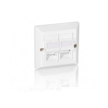 Equip 760301 kontaktplade & kontakthætte Hvid