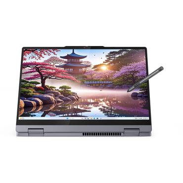 Lenovo IdeaPad 5 2-in-1 14AKP10 Copilot+ PC AMD Ryzen AI 5 PRO 340 Hybrid (2-i-1) 35,6 cm (14") Berøringsskærm WUXGA 16 GB LPDDR5x-SDRAM 512 GB SSD Wi-Fi 6 (802.11ax) Windows 11 Home Nordisk Grå