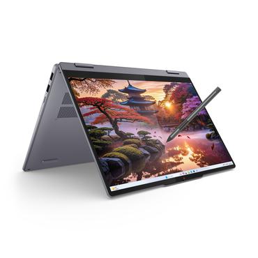 Lenovo IdeaPad 5 2-in-1 14AKP10 Copilot+ PC AMD Ryzen AI 5 PRO 340 Hybrid (2-i-1) 35,6 cm (14") Berøringsskærm WUXGA 16 GB LPDDR5x-SDRAM 512 GB SSD Wi-Fi 6 (802.11ax) Windows 11 Home Nordisk Grå