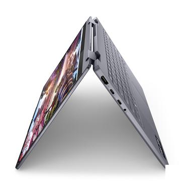 Lenovo IdeaPad 5 2-in-1 14AKP10 Copilot+ PC AMD Ryzen AI 5 PRO 340 Hybrid (2-i-1) 35,6 cm (14") Berøringsskærm WUXGA 16 GB LPDDR5x-SDRAM 512 GB SSD Wi-Fi 6 (802.11ax) Windows 11 Home Nordisk Grå
