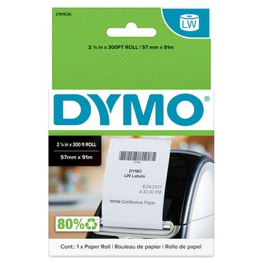 DY LW 57MM X 91M RECEIPT PAPER ROLL