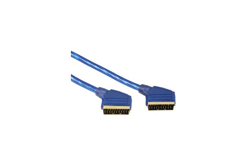 Hama 00029654 SCARt kabel 1,5 m SCART (21-pin) Bl&aring;