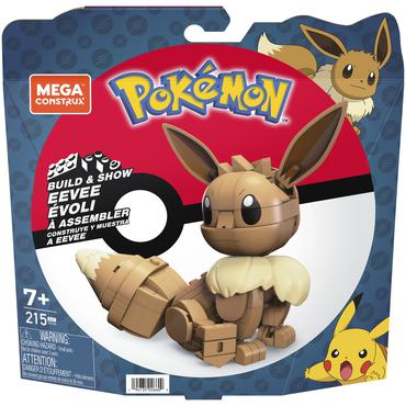 Mega Construx Pokemon Build & Show Eevee Construction Toy