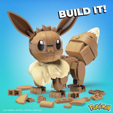 Mega Construx Pokemon Build & Show Eevee Construction Toy