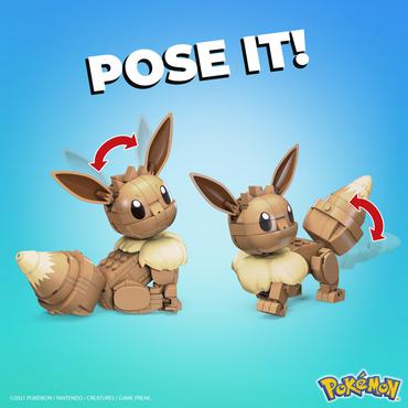 Mega Construx Pokemon Build & Show Eevee Construction Toy