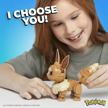 Mega Construx Pokemon Build & Show Eevee Construction Toy