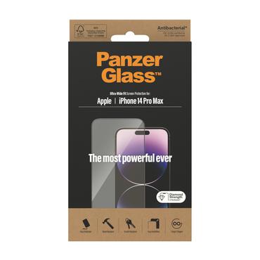 PanzerGlass - sk&auml;rmskydd f&ouml;r mobiltelefon - ultrabred passning
