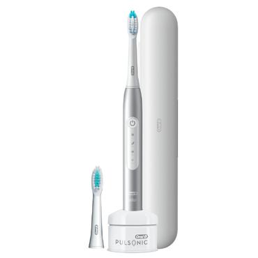 Oral-B Pulsonic Slim Luxe 4500 Voksen Sonisk tandbørste Platin