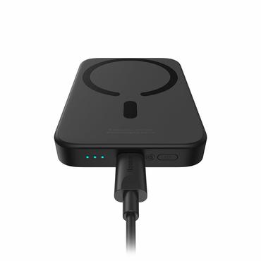 Baseus P10059002113-00 powerbank 6000 mAh Trådløs opladning Sort