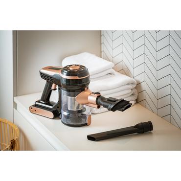 Adler AD 7044 stav støvsuger & elektrisk kost 2-i-1 stangstøvsuger Batteri Dry Poseløs 250 W Kobberfarve 2,2 At