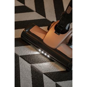 Adler AD 7044 stav støvsuger & elektrisk kost 2-i-1 stangstøvsuger Batteri Dry Poseløs 250 W Kobberfarve 2,2 At