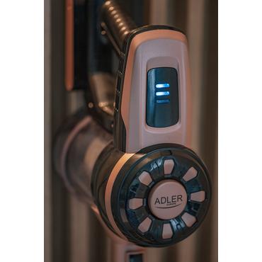 Adler AD 7044 stav støvsuger & elektrisk kost 2-i-1 stangstøvsuger Batteri Dry Poseløs 250 W Kobberfarve 2,2 At