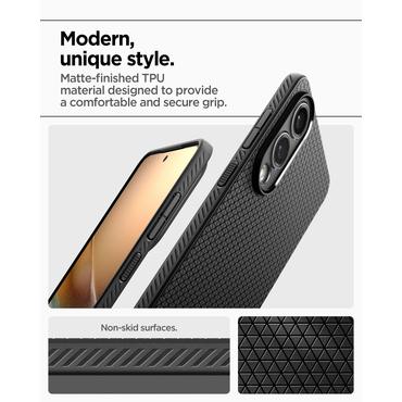 Spigen Liquid Air Galaxy S25 Edge matte black