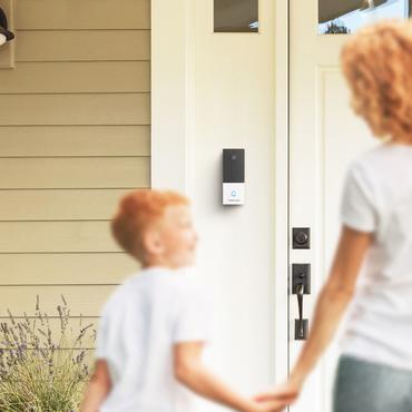 Foscam VD1 video samtalesystem 4 MP Sort, Sølv